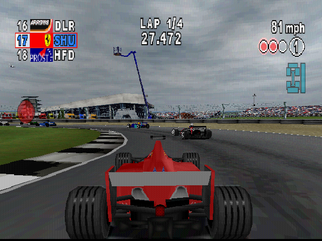F1 2000 screenshot 3 for Playstation